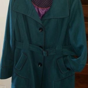 Steve Madden Turquoise Coat